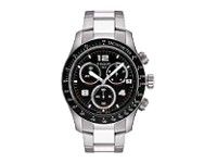 T039.417.11.057.02 V8/GR/CHRQ/STEEL/BLACK DIAL