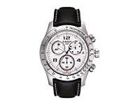 T039.417.16.037.00 TISSOT V8/GR/CHRQ/STEEL/LEA.BLACK/SILVER